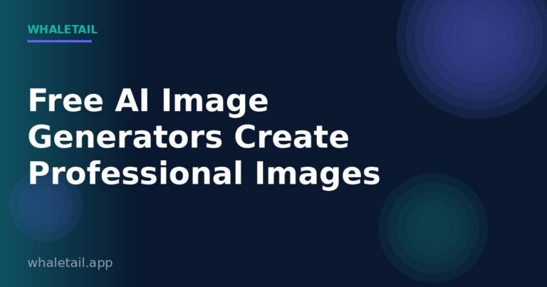 Free AI Image Generators 2026: Create Professional Images Without Paying