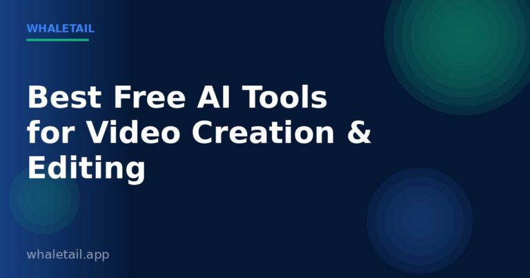Best Free AI Tools for Video Creation & Editing 2026