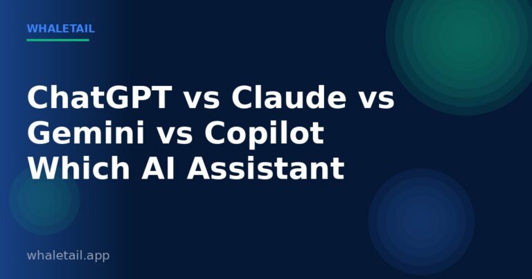 ChatGPT vs Claude vs Gemini vs Copilot: Which AI Assistant Should You Use?