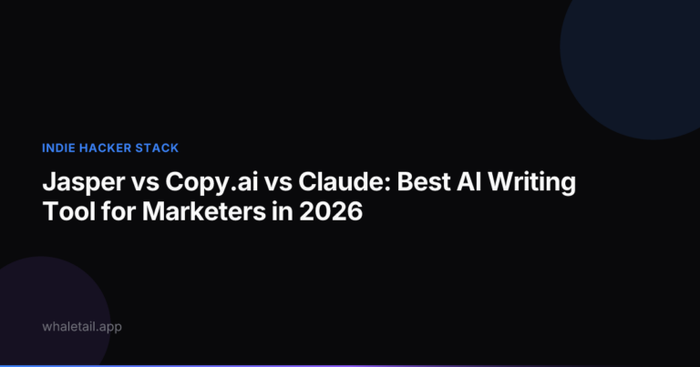 Jasper vs Copy.ai vs Claude: Best AI Writing Tool for Marketers in 2026 ⏱️ 21 min read
